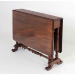 A large Victorian period mahogany Yacht Table,