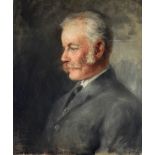 John Butler Yeats R.H.A. (1839 - 1922) "Portrait of George Middleton," O.O.C., approx.