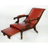 A rare and unusual William IV mahogany Reclining Armchair,