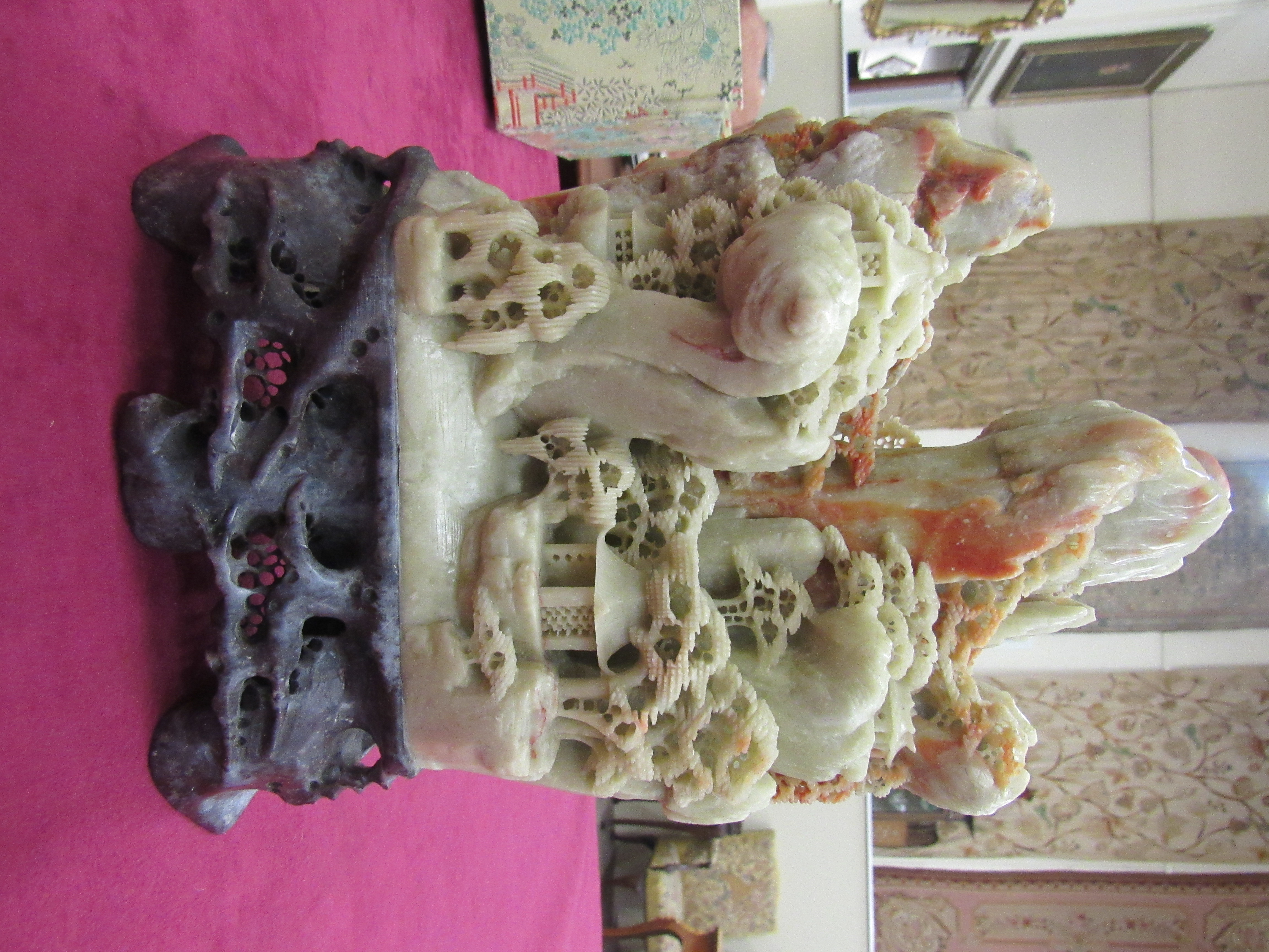 An important 20th Century Chinese Soapstone Carving, - Image 5 of 10