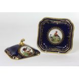 An important and attractive early 19th Century English porcelain Dish and Cover,