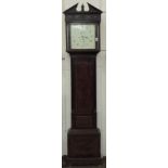 A late 18th Century Irish inlaid mahogany Longcase Clock,