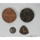 Bronze Medals: Four various Medals, "Stefano Johnson, Milano Stabilimento,