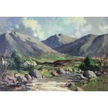 George Kennedy Gillespie, RUA (1924 - 1995) "Shimna, Mourne Mountains, Co. Down," O.O.C.