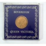 A good early Victorian full gold Sovereign for 1884, with shield back.