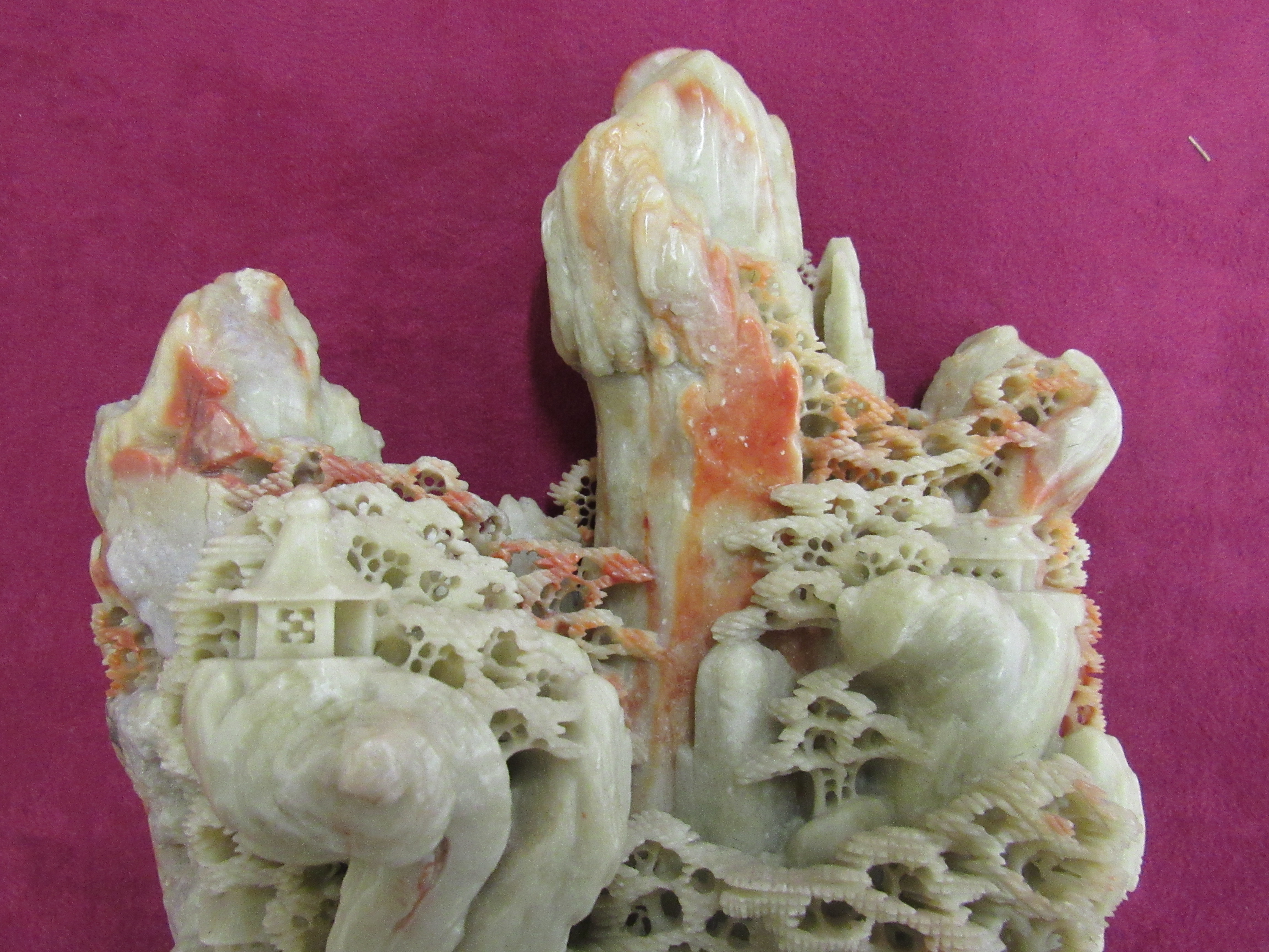 An important 20th Century Chinese Soapstone Carving, - Image 10 of 10