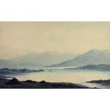 Douglas Alexander R.H.A. (1871 - 1945) "Grey Day Near Derry Clare," watercolour, approx.