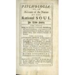 Broughton (John) Psychologia: or, An Account of the Nature of the Rational Soul, In Two Parts.