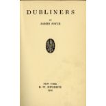 First American Edition Joyce (James) Dubliners, 8vo N. York (B.W. Huebsch) 1916. First U.S.