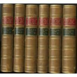 Bindings: Napier (W.F.P.) History of the War in the Peninsula and in the South of France, 6 vols. L.