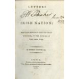 Cooper (George) Letters on The Irish Nation Written during a Visit to that Kingdom,