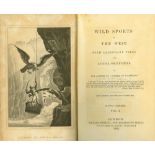 [Maxwell (W.H.)] Wild Sports of The West, 2 vols. 8vo L. 1833. New Edn. 5 litho plts.