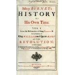 In Fine Contemporary Binding Dublin Printing: Burnet (Bishop) History of His Own Time, 2 vols.