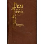 Kerr (W.A.) Peat and its Products, 8vo Glasgow 1905, cold. frontis & other illus. & plts. orig.