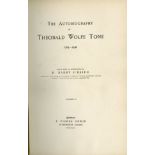 1798: O'Brien (R. Barry)ed. The Autobiography of Theobald Wolfe Tone, 2 vols. imp. 8vo L. 1893.