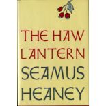 With Original Holograph Poem "The Haw Lantern" Heaney (Seamus) The Haw Lantern," 8vo N.Y.