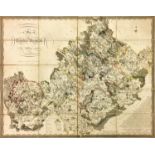 Rare Map of the Diocese of Meath, 1816 Map: Beauford (Daniel Augustus) Rector of Navan,