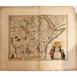 Attractive Group of Spanish Maps a. Bleau (W.) Utriusque Castiliae Nova descriptio, approx.