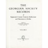 Georgian Society: The Georgian Society Records of 18th Century Domestic Architecture and Decoration