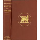 Travel: Layard (Sir. H.) Early Adventures in Persia, Susiana, and Babylonia, 2 vols. L. 1887.