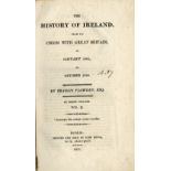 Plowden (Francis) The History of Ireland, 3 vols. roy 8vo D. 1811. First, uncut, recent hf.
