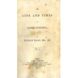 Moore (Thomas) The Life and Death of Lord Edward Fitzgerald, 2 vols. L. 1831. First Edn., 2 hf.