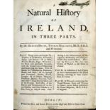 Boate (Dr. G.), Molineax (T.) & others, A Natural History of Ireland, In Three Parts, 4to D. 1755.