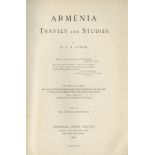 Travel: Lynch (H.F.B.) Armenia Travels and Studies, 2 vols. roy 8vo L. 1901. First Edn., cold.