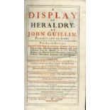 Heraldry: Guillim (John) A Display of Heraldry, lg. folio L. 1724. Sixth & Best Edition, engd.