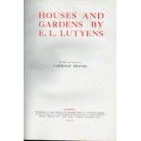 [Lutyens (E.L.)] Weaver (L.)ed. Houses and Gardens by E.L. Lutyens, lg. atlas folio L.