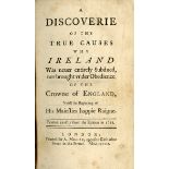 Davies (Sir John) A Discoverie of the True Causes why Ireland was never entirely Subdued,... 12mo L.