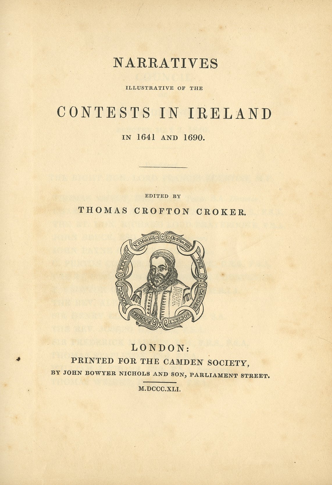 Irish Histories: O'Halloran (S.) An Introduction to and A History of Ireland, 3 vols. D. 1803.