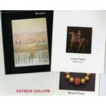 Box: A large collection of exhibition catalogues and booklets etc.