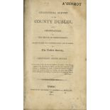 Archer (Lieutenant Joseph) Statistical Survey of the County Dublin with Observations on the Means