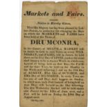 Poster: Drumconra, Co. Meath: Markets and Fairs ...