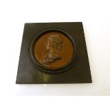 CONRAD DRESSLER 1881 COPPER PLAQUE