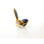 ROYAL CROWN DERBY 'FAIRY WREN' PAPERWEIGHT