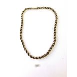 SILVER NECKLACE WEIGHT 1.8 OZT