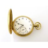 18K GOLD POCKET WATCH. WEIGHT IN TOTAL 96G