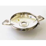 SILVER DISH WEIGHT 27OZT