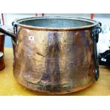 VERY LARGE COPPER PAN