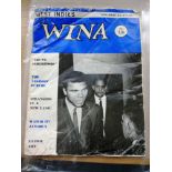 WINA MAGAZINE SIGNED BY MUHAMMAD ALI