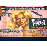 2 TOPKAPI FILM POSTERS