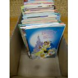 BOX OF ASSORTED COMICS INCLUDING DISNEY, POWER RANGERS, BUGS BUNNY, INDIANA JONES, WARNER