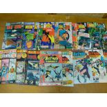 QUANTITY OF ASSORTED BATMAN COMICS INCLUDING BATMAN FAMILY NO. 1 AND 2, 3 DC 100 PAGE ISSUES ETC