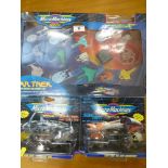 3 STAR TREK MICRO MACHINES SETS - LIMITED EDITION COLLECTORS SET, DEEP SPACE NINE AND THE NEXT