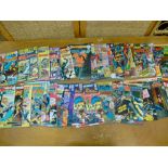 LARGE QUANTITY OF ASSORTED THE BRAVE AND THE BOLD COMICS