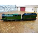 HORNBY TYPE EDL 7 TRAIN AND TENDER 00 GAUGE