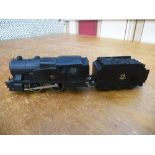 TRIX BLACK TRAIN AND TENDER 00 GAUGE