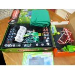 SUBBUTEO PREMIER LEAGUE SET AND ASSORTED ACCESSORIES INCLUDING SCORE BOARDS AND REFEREES